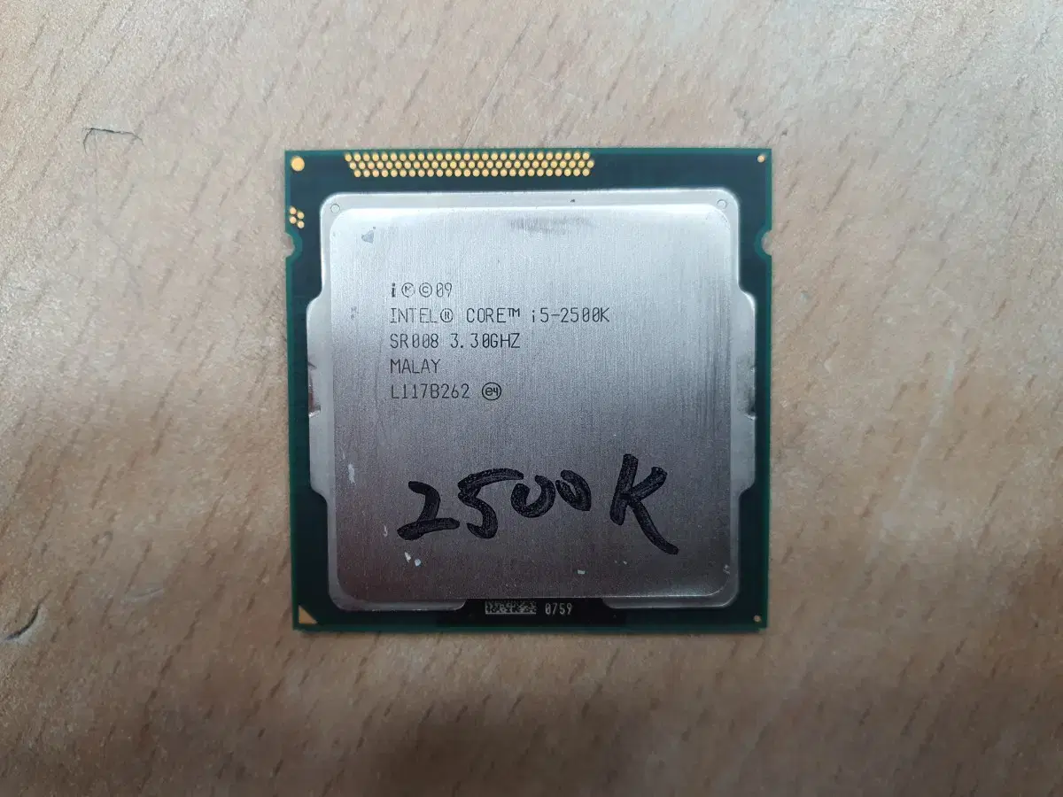 인텔 2세대 i5 2500K CPU 쿨러별도